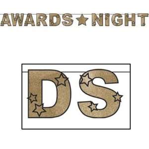  Glittered Awards Night Streamer 8½ x 9