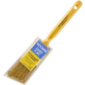  Wooster Brush 1233 1 1/2 Amber Fong Angle Sash Paintbrush 