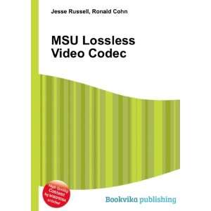 MSU Lossless Video Codec Ronald Cohn Jesse Russell  Books
