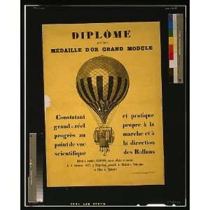   or grand module,1877,Annibal Ardisson,balloon,aircraft