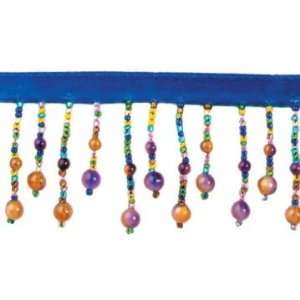  Round Beaded Fringe 1 1/2in 1 Yard Arts, Crafts & Sewing