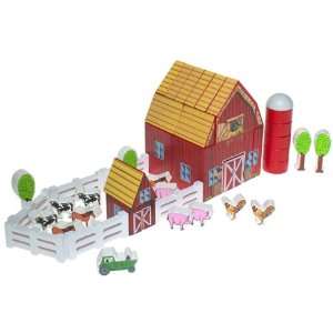  Melissa & Doug Farm Blocks Toys & Games