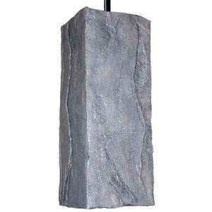  A19 PN18011 GR / PN18011 BR Stone One Light Pendant