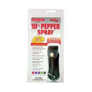  Mace 10% Pepper Spray, Black Leatherette Model