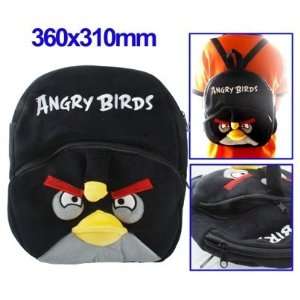 Angry Bird School Bag Black 