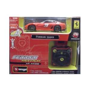  Radio Control Ferrari 599XX 1/18 Red Toys & Games