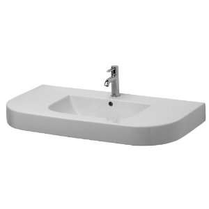  Duravit 041710 00 00 Happy Washbasin Pedestal Sink, White 