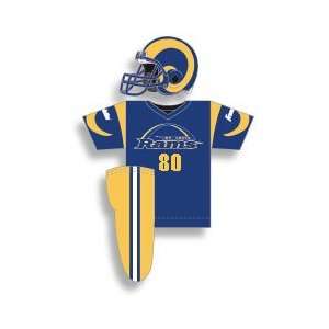  BSS   St. Louis Rams Youth NFL Team Helmet and Uniform Set 