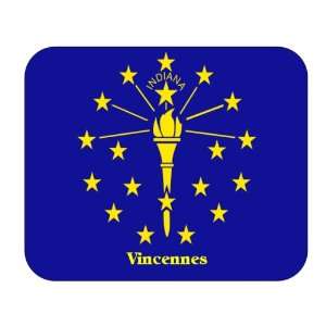  US State Flag   Vincennes, Indiana (IN) Mouse Pad 