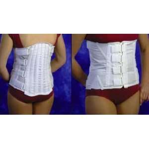  Lumbrosacral Support 15 back panel with 2 rigid stays and 2 anti 