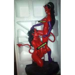  Devil Girls Coop Statue Toys & Games