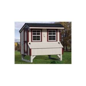  Deluxe Chicken Coop with Easy Egg Access
