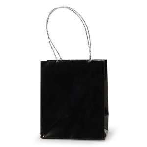  Darice 2 1/2 Inch by 3 Inch Black Favor Paper Bags With 