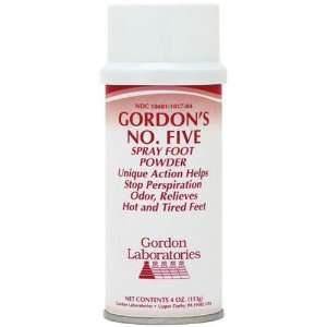 1017 04 Gordons #5 Foot Spray 4oz Quantity of 1 unit by Gordon 
