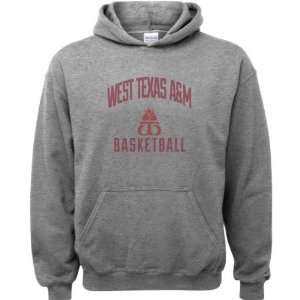  West Texas A&M Buffaloes Sport Grey Youth Varsity Washed 