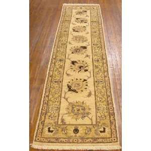    2x12 Hand Knotted Sultanabad Persian Rug   120x29