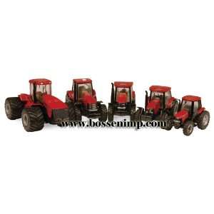 Case IH Tractor Set 5 piece 164 Scale Toys & Games