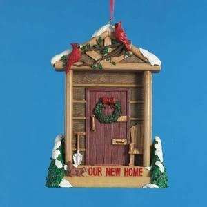  Country Cabin Our New Home Christmas Ornament with 