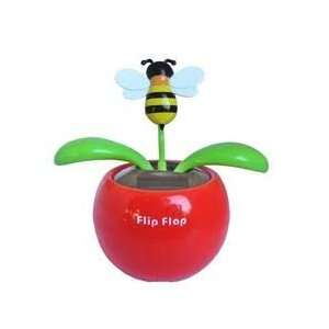 New Solar Powered Flip Flap Swing Bee Toys & Games