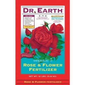   Organic 3 Rose & Flower Fertilizer 12 pound Patio, Lawn & Garden