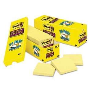  Post it® Super Sticky Canary Yellow Notes NOTE,3X3 CAB PK 