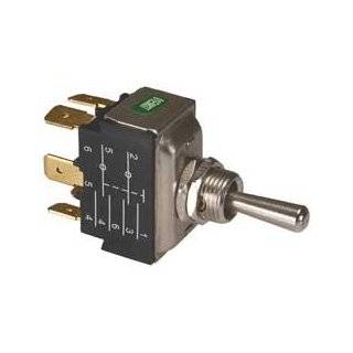  Power First 2LMZ3 Toggle Switch, Momentary, SPDT, 20/15A 