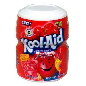 Kool Aid Drink Mix, Cherry, 19 oz (Pack of 6)  Grocery 
