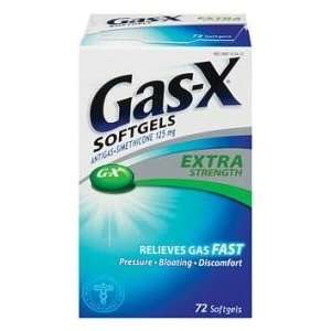  Gas X Extra Strength Anti Gas Softgels 72 Health 