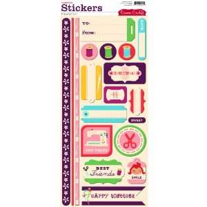  Material Girl Cardstock Stickers Arts, Crafts & Sewing