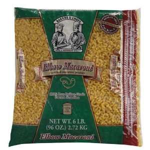 Bakers & Chefs Elbow Macaroni   6 lb. bag   CASE PACK OF 2  