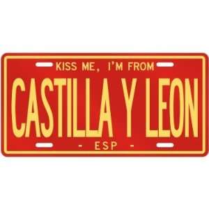  NEW  KISS ME , I AM FROM CASTILLA Y LEON  SPAIN LICENSE 