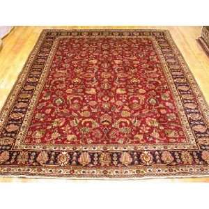   Knotted Tabriz Persian Rug   1011x82 