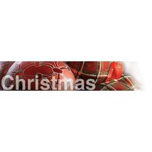   Twelve Days of Christmas Crimson Flutes, Box Set of 12 Kitchen