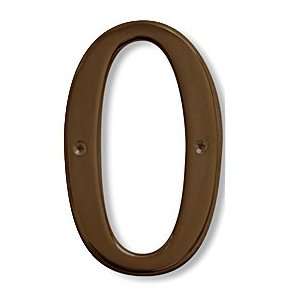  Signage 1230 6 Inch Solid Brass Number
