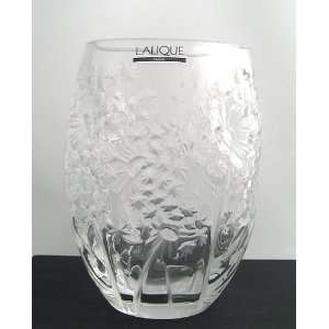  Lalique Bucolique Vase Large Clear
