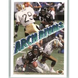  1991 Upper Deck #654 Deion Sanders / Vencie Glenn AR   Falcons 