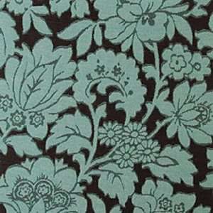  15340   Aqua/Cocoa Indoor Upholstery Fabric Arts, Crafts 