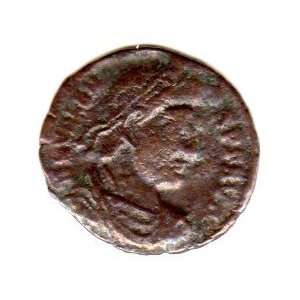    ancient Roman coin Emperor Valens, 364 378 AD 