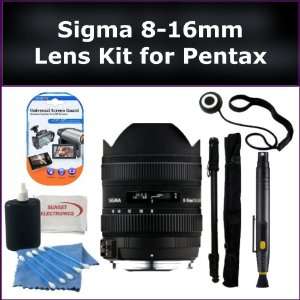   16mm Lens, Lens Cap Keeper, Lens Cleaning Pen, Monopod, LCD SCreen