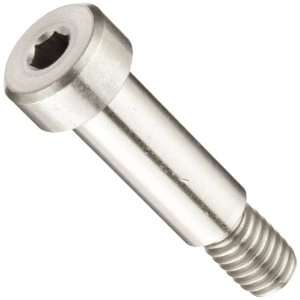 Passivated 303 Stainless Steel Shoulder Screw, Hex Socket Drive, #8 32 