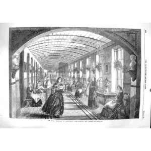  1860 ROYAL HOSPITAL BETHLEHEM GALLERY WOMEN FINE ART