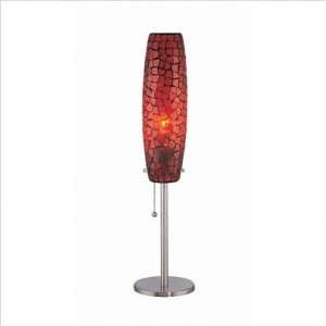  Camden Table Lamp 22.5 H Lite Source LS 20237RED/MOS 