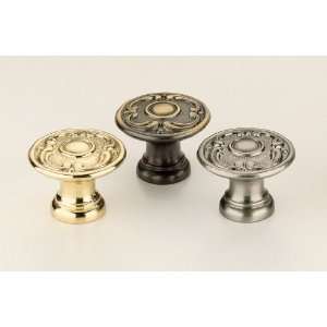  Omnia 7420/33 SB Ornate Knobs & Pulls Shaded Bronze Knobs 