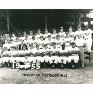   World Series Brooklyn Dodgers 1955 Team Photo