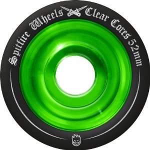  Spitfire Clearcut Black Lt.green 54mm Skate Wheels Sports 