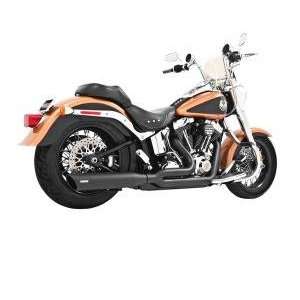  Harley Union 2 into 1 Exhaust System for 1986 2011 Softail 