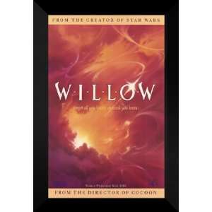  Willow 27x40 FRAMED Movie Poster   Style B   1988
