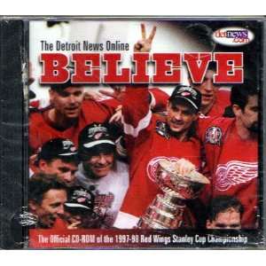  Detroit Red Wings Believe The Official CD ROM of the 1997 