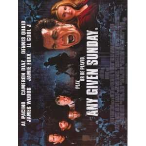 Sunday Movie Poster (30 x 40 Inches   77cm x 102cm) (1999)  (Al Pacino 