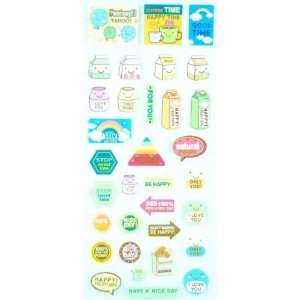  Cute Japanese Good Time Stickers (Paper) Toys & Games